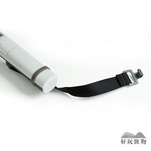 免電池可託運手搖式自動充電旅行電子秤-白色