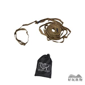 戶外露營多功能尼龍天幕帳篷掛繩 (附收納袋)