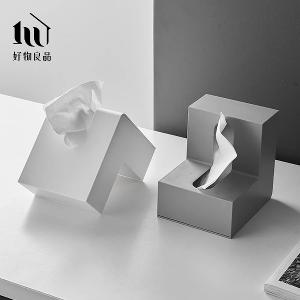 日式雙向抽取L型面紙盒