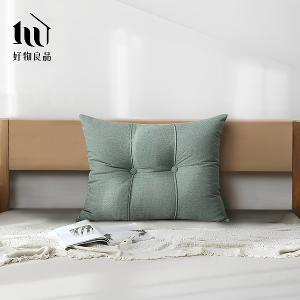 單人_日式簡約床頭腰背靠枕(80x60x20厚cm)