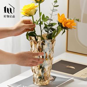 美式輕奢波西米亞水晶玻璃花瓶