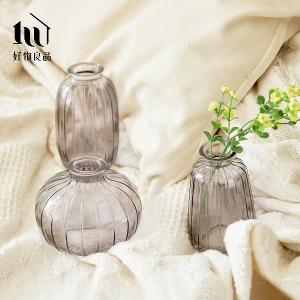 三入組_簡約浮雕迷你一支小花瓶