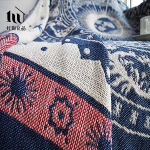 《星座圖騰》旅行居家兩用棉麻針織毯沙發毯汽車蓋毯