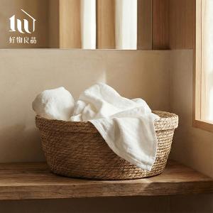 二入組_手工編織桌面收納籃｜化妝品收納盒 雜物置物筐 玄關鑰匙盤