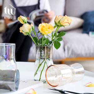 雙色漸變手工玻璃花瓶(5款任選)