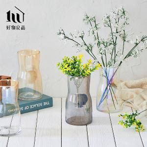 雙色漸變手工玻璃花瓶(5款任選)