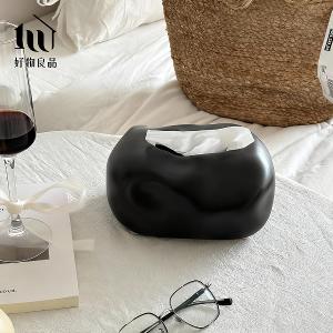 北歐設計輕奢陶瓷衛生紙盒