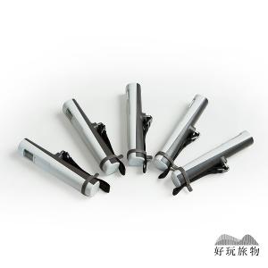 免電池可託運手搖式自動充電旅行電子秤-白色