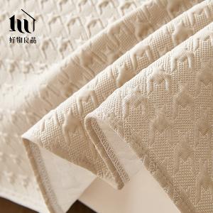 涼感科技立體紋理沙發墊床鋪保護蓋巾涼墊-經典千鳥