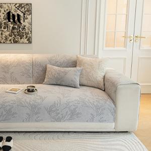 編織系列《北雪森林》四季通用雪尼爾刺繡沙發墊組合