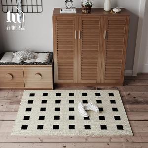 短毛編織可水洗玄關刮泥門縫地墊地毯 客廳毯 臥室毯 遊戲毯 瑜伽毯