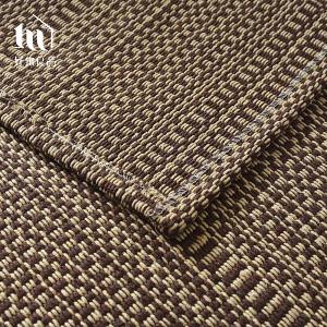 《拿鐵編織》日系簡約棉麻編織紋防滑防貓抓沙發墊組合