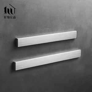 304不鏽鋼免打孔壁掛式廚房用具磁吸刀架(30cm、40cm、50cm)銀色款式