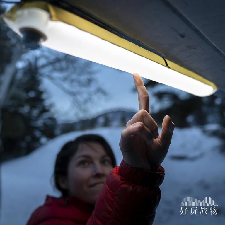 多入組_戶外超輕量充氣式磁吸LED露營燈 (附收納袋)