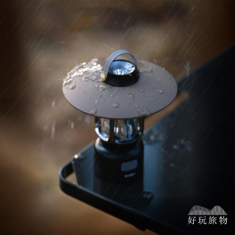 防雨充電居家戶外三用手電筒/皮革檯燈／露營燈