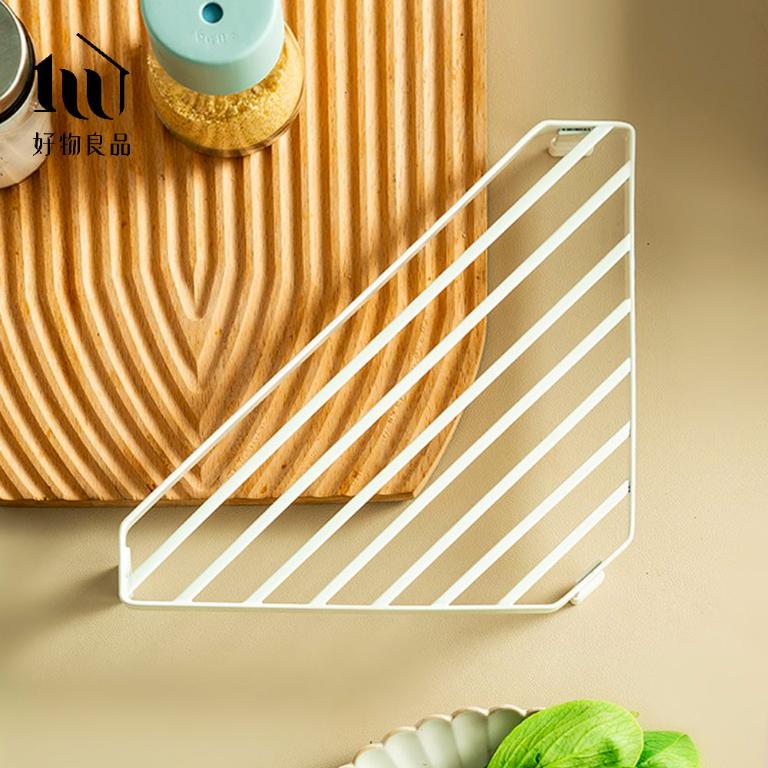 日本廚房金屬角落防燙隔熱置物架