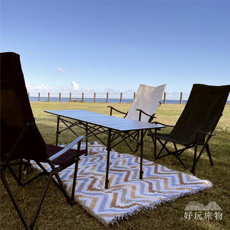 鋁合金戶外露營折疊大川椅露營椅 (附收納袋)