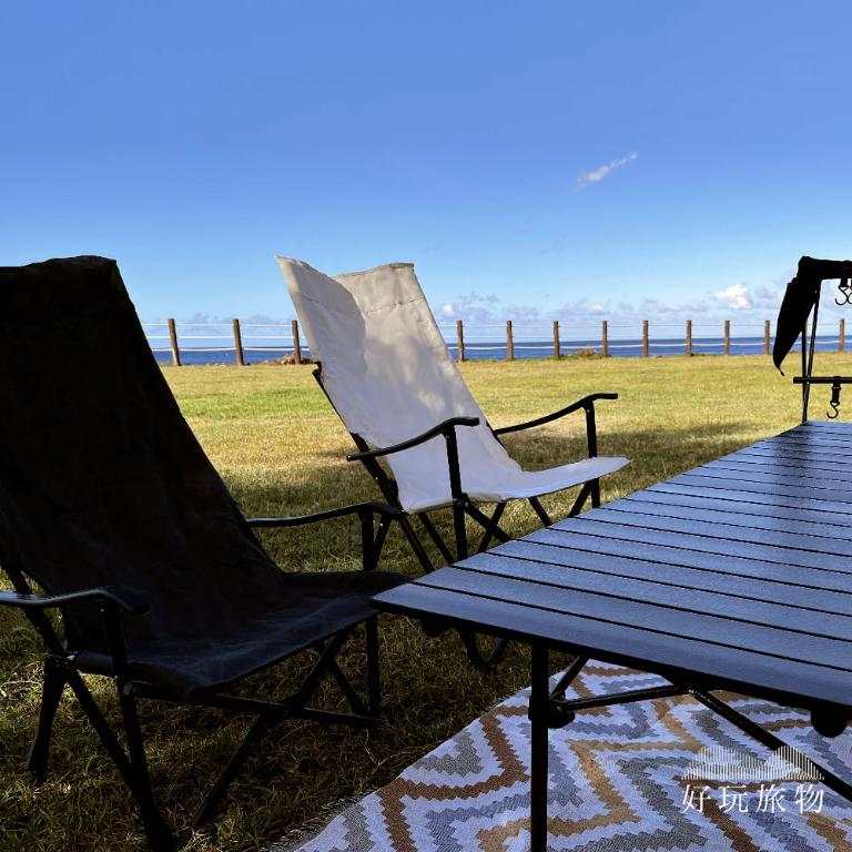 鋁合金戶外露營折疊大川椅露營椅 (附收納袋)