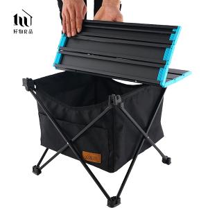 輕量鋁合金露營折疊收納桌 蛋捲桌 露營桌 烤肉桌（附收納袋）