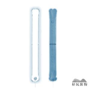 多入組_戶外超輕量充氣式磁吸LED露營燈 (附收納袋)