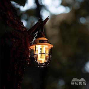 二入組_日本復古金屬防雨長時露營燈多功能營地燈