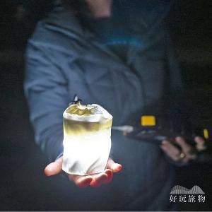 多入組_戶外超輕量充氣式磁吸LED露營燈 (附收納袋)