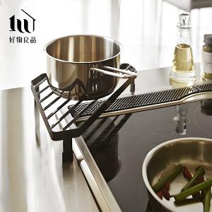 日本廚房金屬角落防燙隔熱置物架
