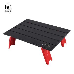 韓國CLS 超輕量鋁合金迷你折疊桌 蛋捲桌 露營桌 野餐桌 烤肉桌（附收納袋）