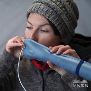 多入組_戶外超輕量充氣式磁吸LED露營燈 (附收納袋)