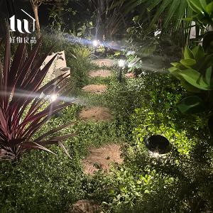 二入組防雨防水太陽能戶外露營燈引蚊燈花園燈營地燈