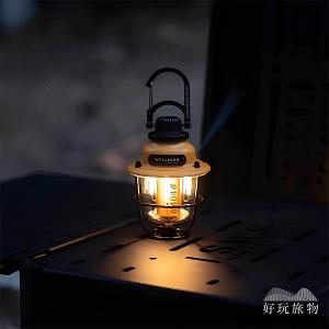 二入組_日本復古金屬防雨長時露營燈多功能營地燈