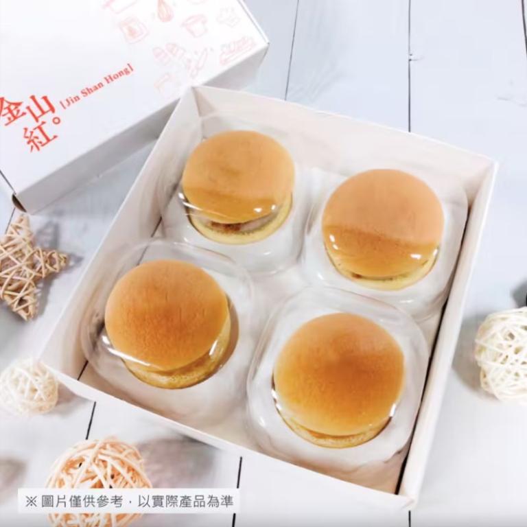 【金山紅】生乳燒綜合4入禮盒