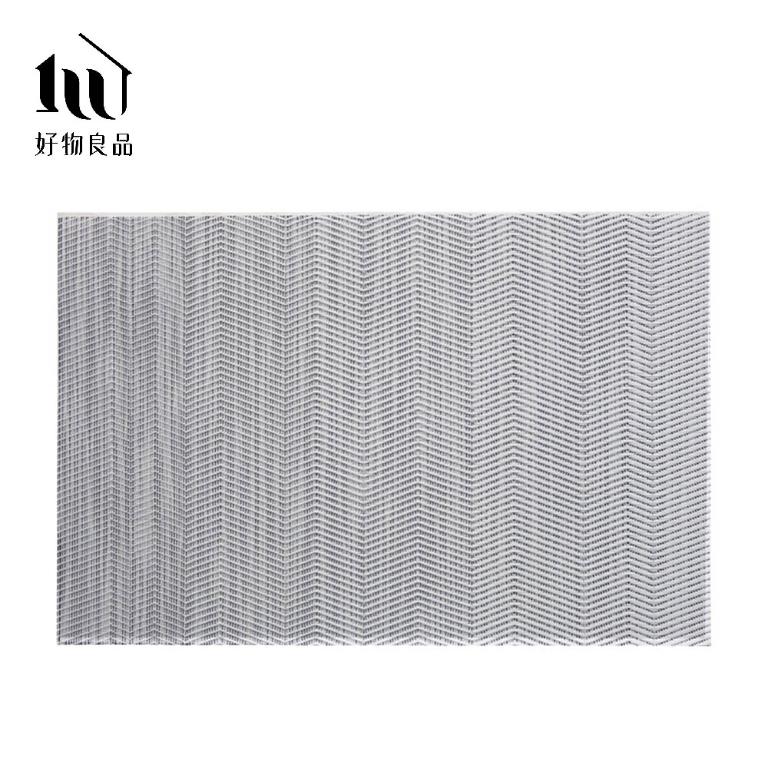 經典系列_輕奢紡織紋理PVC餐桌墊 (4入)