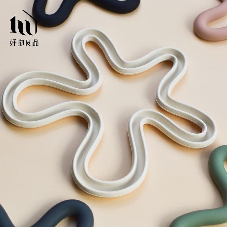Abstract(3入組)_北歐設計矽膠造型隔熱墊