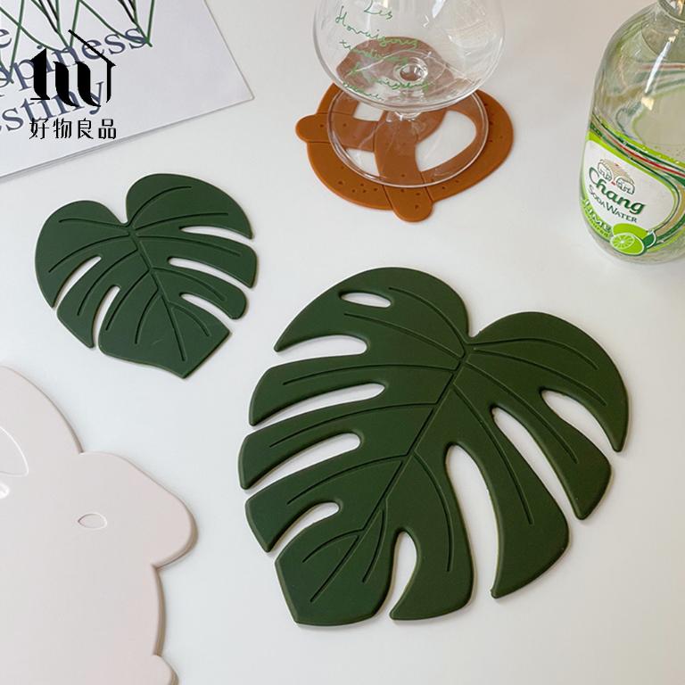 四入組_韓國可愛造型矽膠止滑防燙隔熱墊