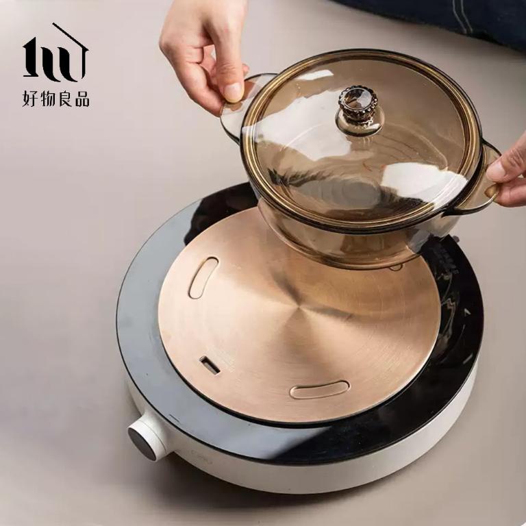 24cm/28cm_食品級430不銹鋼多功能解凍加熱導熱板