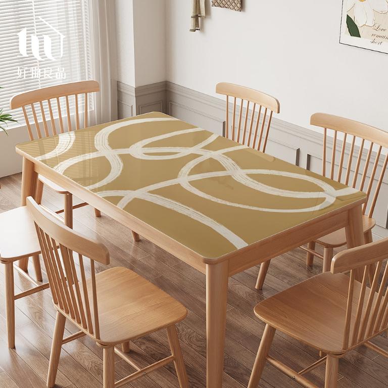 《小步舞曲》好物設計軟玻璃防燙防刮隔熱桌墊