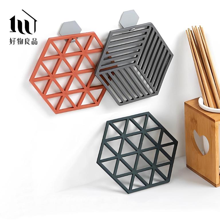 6入組_防滑耐高溫鏤空防燙拼接隔熱軟墊