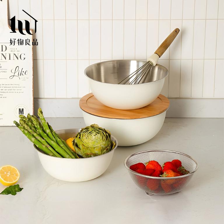 304不鏽鋼多功能料理瀝水盆