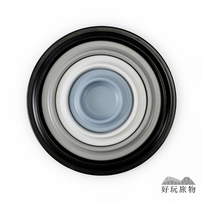 日本進口高品質露營居家琺瑯瓷餐盤（可蒸、可烤）