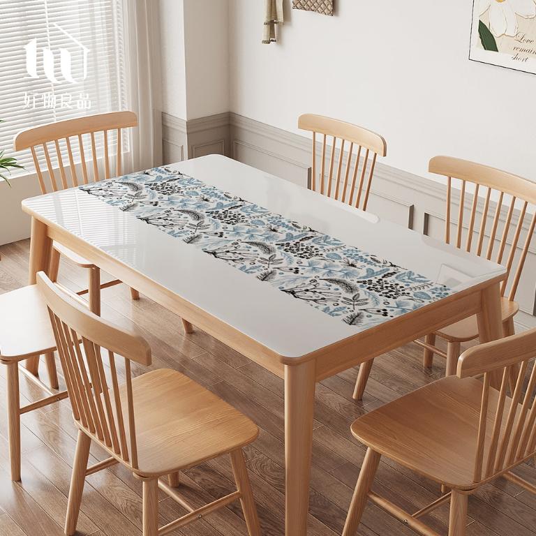 《北雪森林》好物設計軟玻璃防燙防刮隔熱桌墊