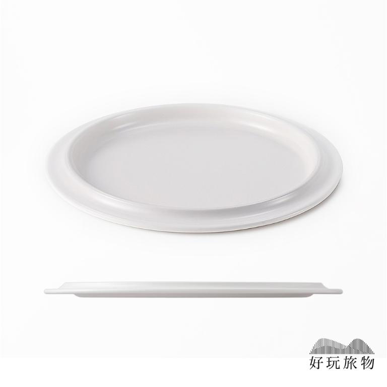 日本進口高品質露營居家琺瑯瓷餐盤（可蒸、可烤）