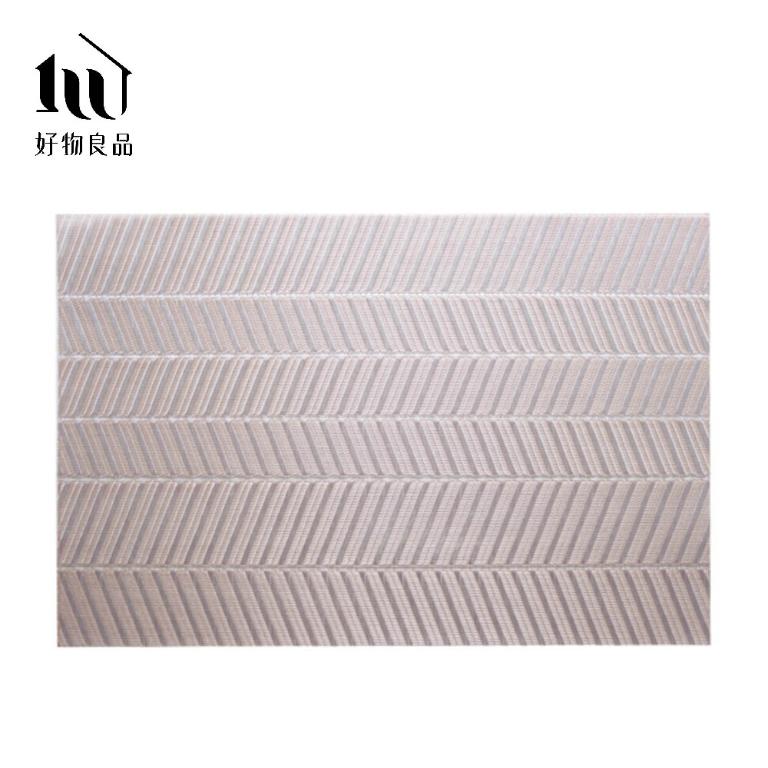 經典系列_輕奢紡織紋理PVC餐桌墊 (4入)