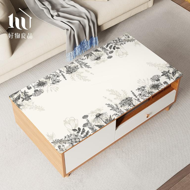 《藝術花卉》好物設計軟玻璃防燙防刮隔熱桌墊