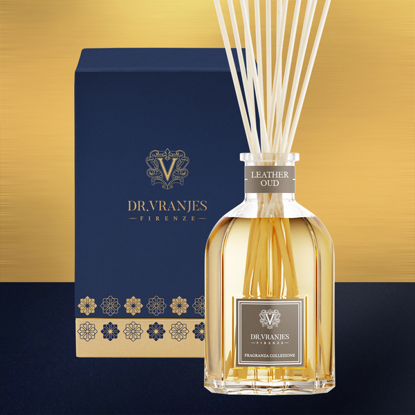 翡冷翠香氛 | 烏木皮革 500ml 擴香禮盒 (限量版)