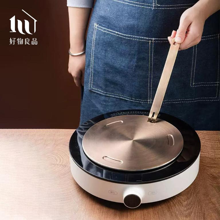 24cm/28cm_食品級430不銹鋼多功能解凍加熱導熱板