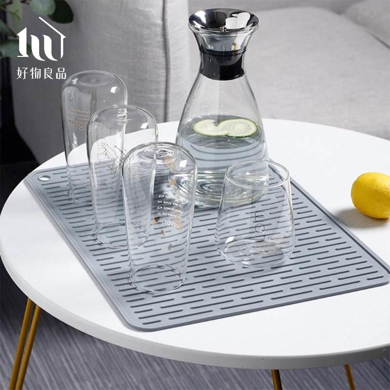 食品級矽膠瀝水多功能餐墊防燙隔熱墊