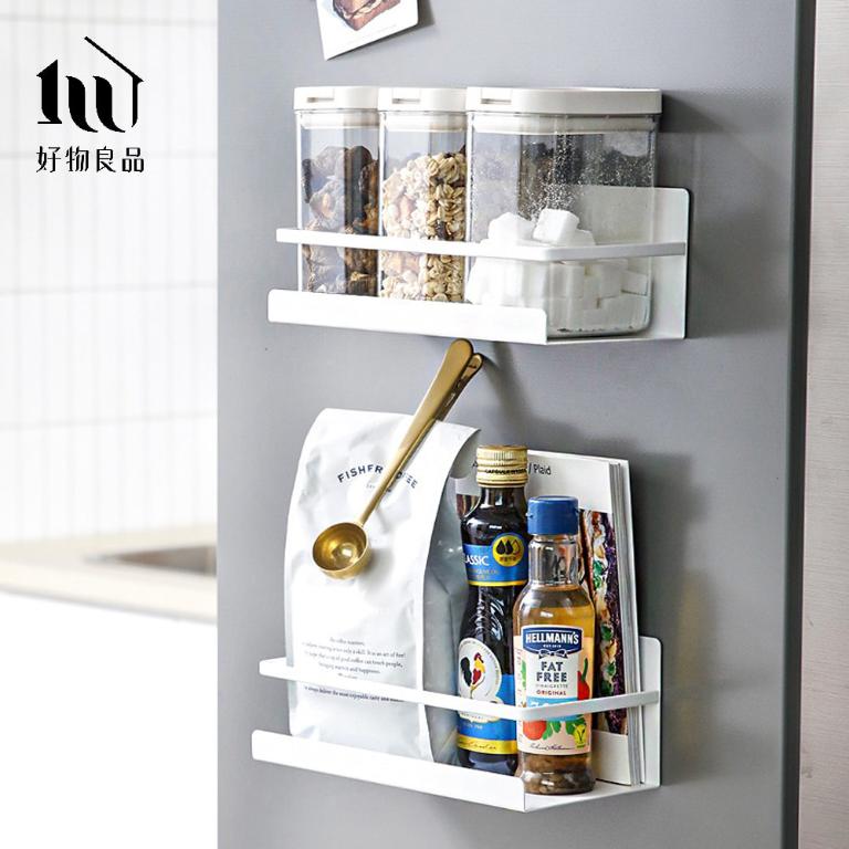 單層_磁吸壁掛冰箱置物架