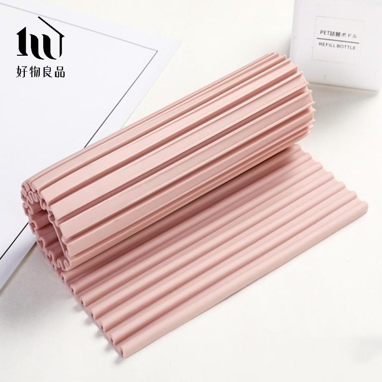 日本萬用長形矽膠隔熱瀝水墊