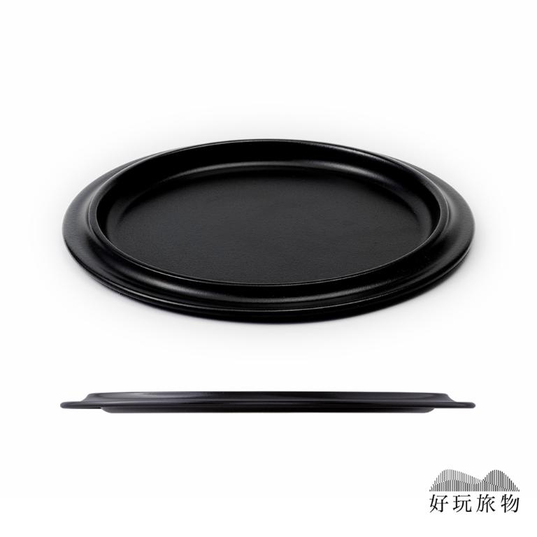 日本進口高品質露營居家琺瑯瓷餐盤（可蒸、可烤）